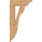 Ekena Millwork Olympic Traditional Smooth Bracket, Western Red Cedar, 3 1/2"W x 14"D x 26"H BKT04X14X26OLY01SWR - alternate 3